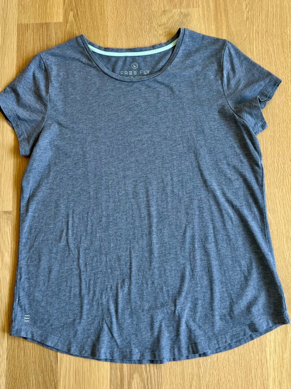 Freefly ComfortCore Women's Short Sleeve Tee - Heather Blue/Gray